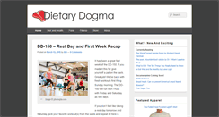 Desktop Screenshot of dietarydogma.com